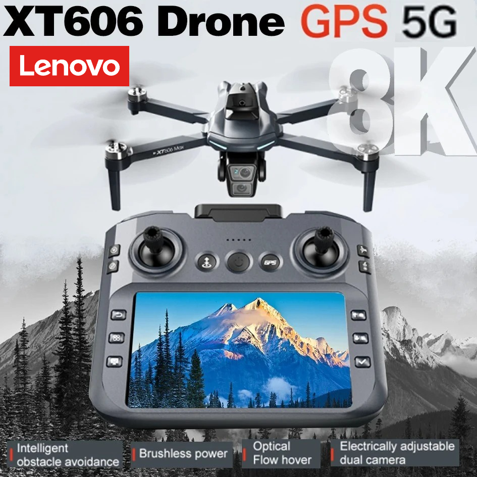 Drone Gps Mount - Drone Profissional Lenovo XT606 com Câmera