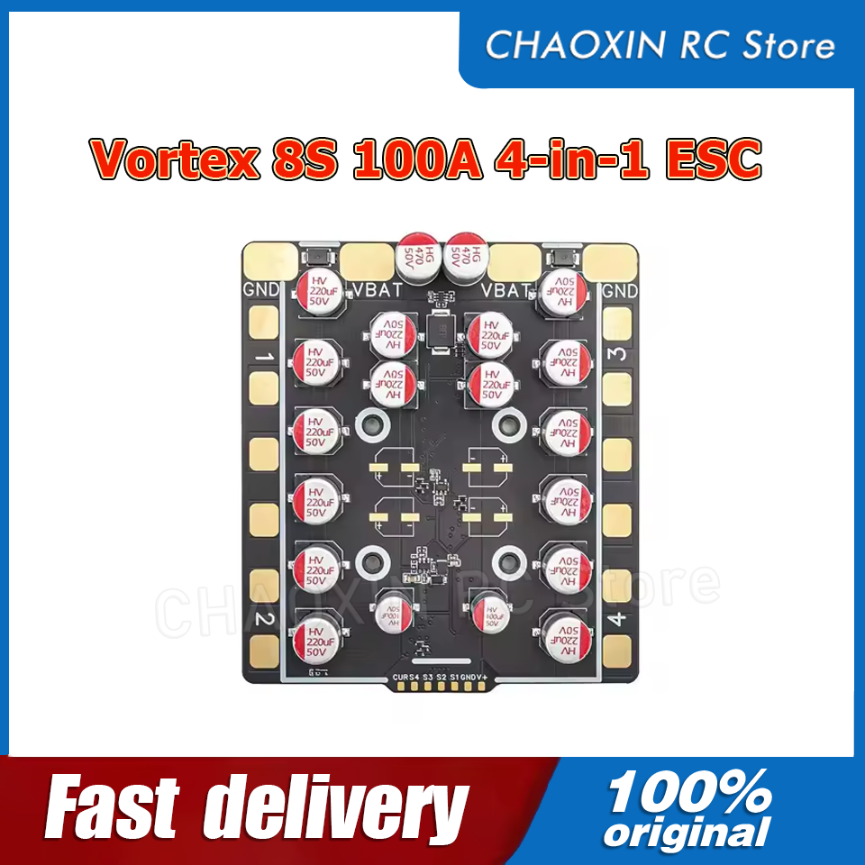 Drone Esc - Vortex 8S 100A 4 em 1