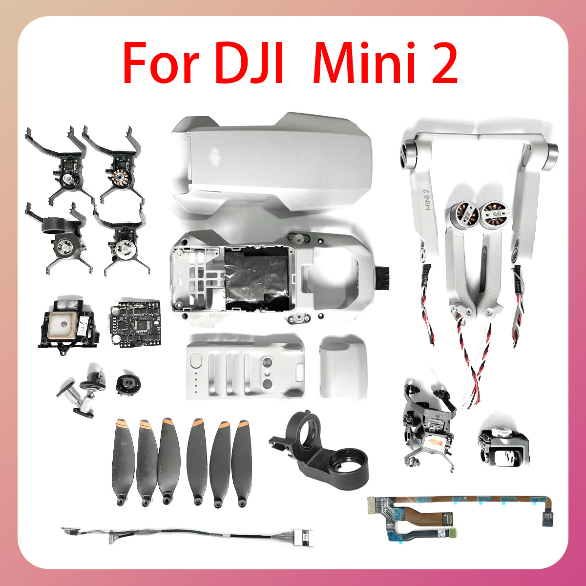 Drone Arm - Original mini 2 mid-frame cardan suporte