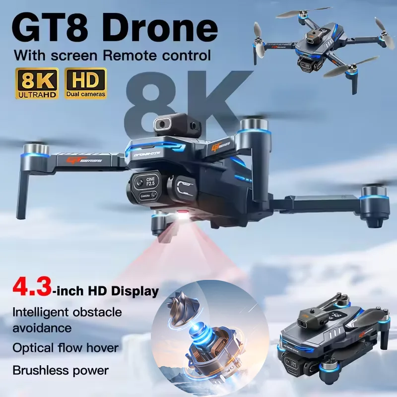Drone Gimbal - Drone 4K Homologado ANATEL, Novo e