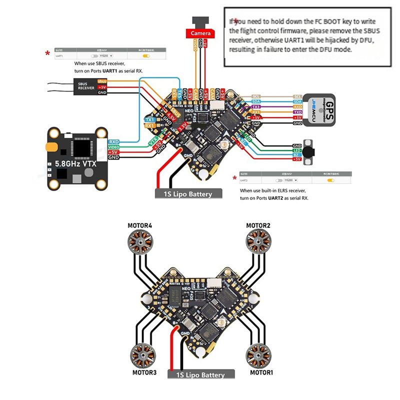 Controlador de Voo FBIL-F435 N - Drone Flight Controller avaliação e preço