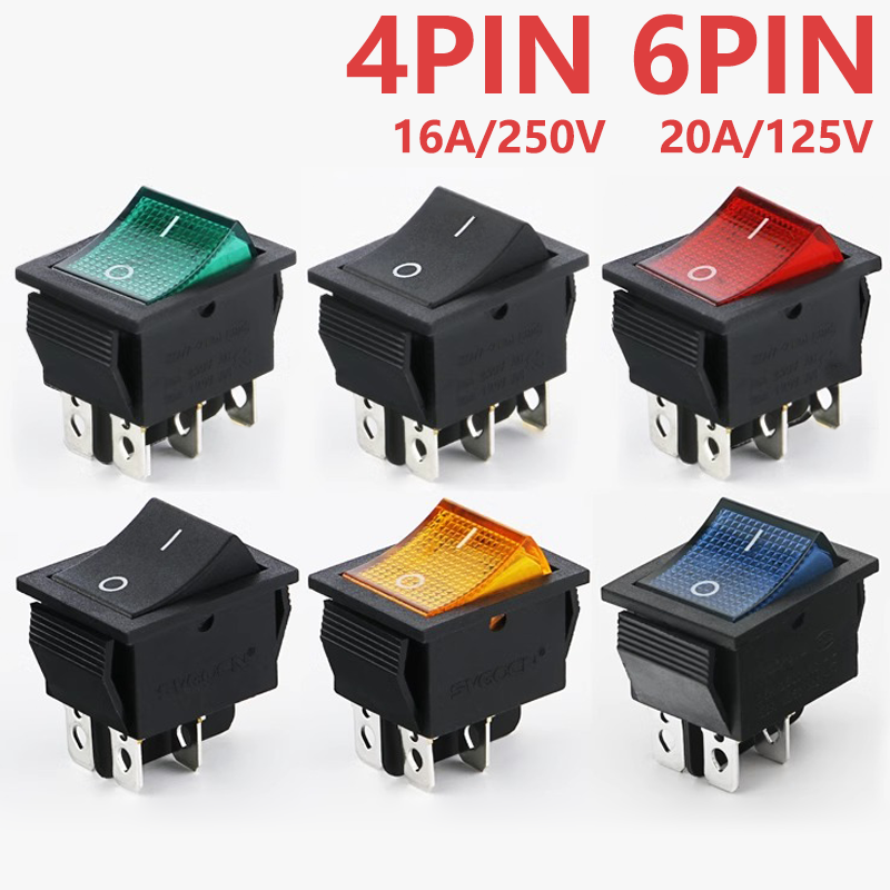 Interruptor rocker kcd4 liga/d - Drone Buzzer avaliação e preço