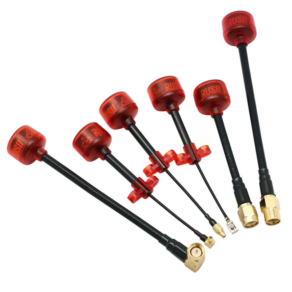 Rush cereja fpv 5.8g antena lh - Drone Esc avaliação e preço