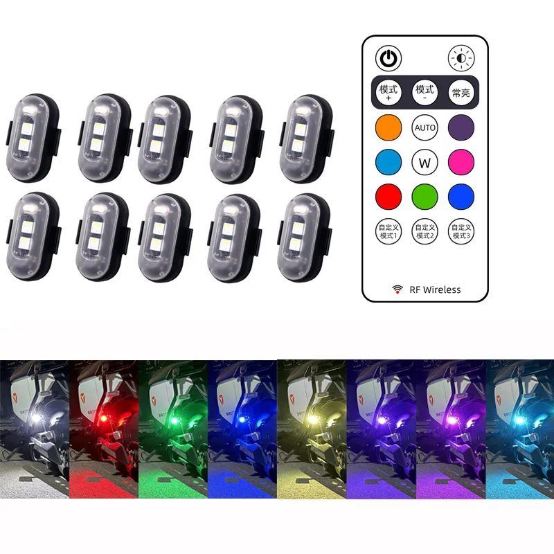 Controle remoto sem fio Strobe - Drone Led Light avaliação e preço