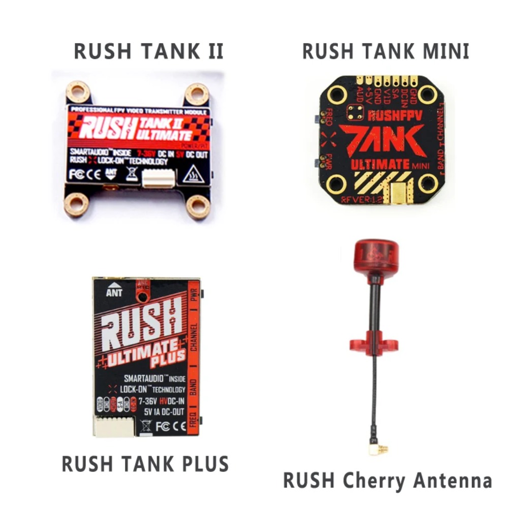 Transmissor de Vídeo RUSH TANK - Drone Antenna avaliação e preço