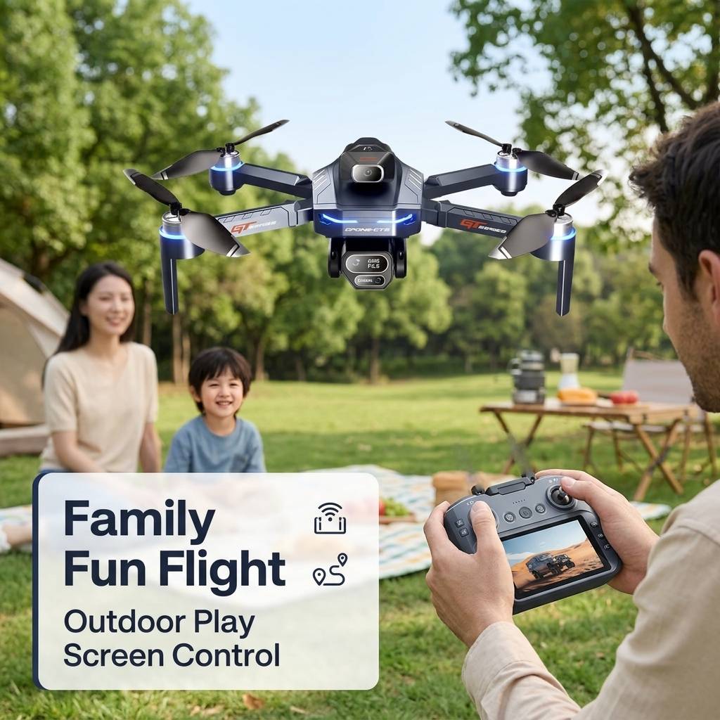 Drone 4K Homologado ANATEL, No - Drone Gimbal avaliação e preço