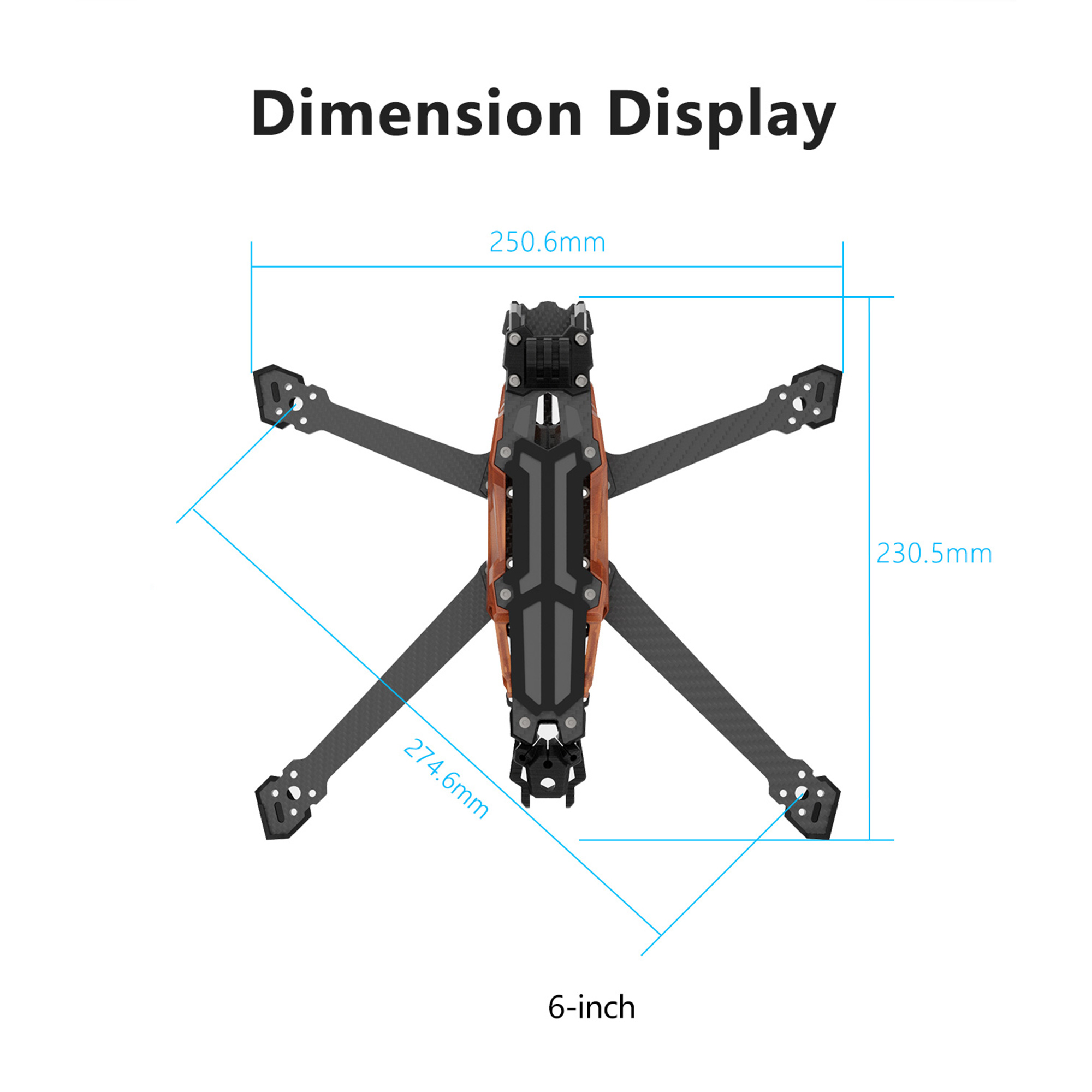 GEPRC GEP-Vapor-D5 D6 O4 Pro E - Drone Landing Gear avaliação e preço