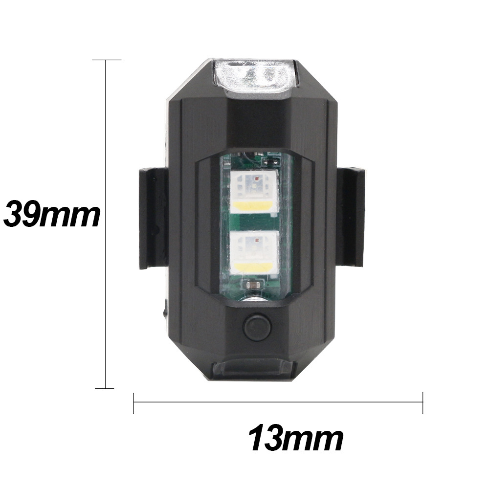 Motocicleta led rgb luz de adv - Drone Led Light avaliação e preço