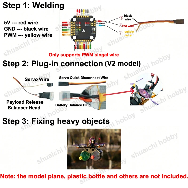 1 Unidade Lançador de Servo Ti - Drone Battery Strap avaliação e preço