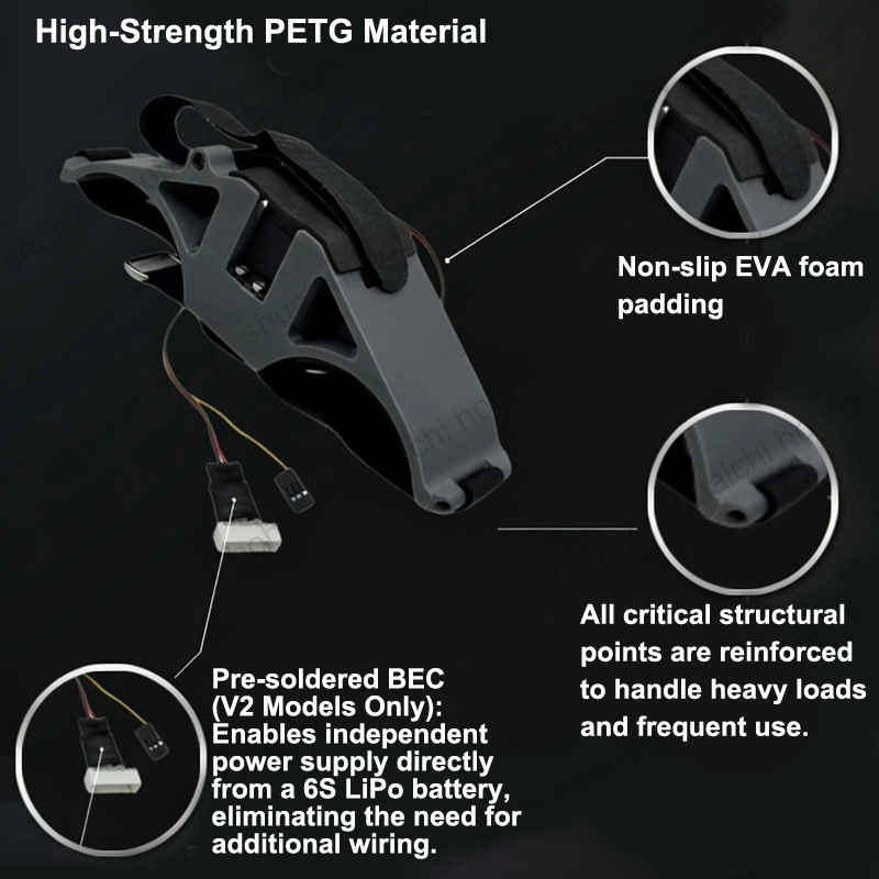 1 Unidade Lançador de Servo Ti - Drone Battery Strap avaliação e preço